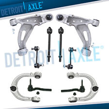 10pc Front Control Arms Tie Rods Sway Bar Links for 2003 - 2007 Cadillac CTS RWD picture