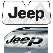 ⭐️⭐️⭐️⭐️⭐️ New Authentic Jeep SUV Grand Cherokee Windshield Sun Shade Sunshade picture