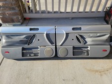 1998-10 Volkswagen Beetle SILVER /GRAY Driver Passenger Side Door Panels Manual picture