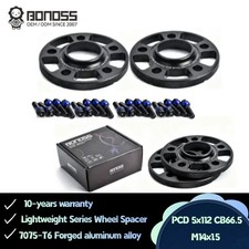 4 15mm 20mm 5x112 7075-T6 Wheel Spacers Hubcentric for Mercedes Benz E-CLASS AMG picture