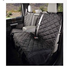 4Knines Crew Cab Truck Rear Bench Seat Cover with Hammock Heavy Duty Waterproof picture