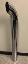 Chrome Stack 4 Inch Curved Pipe 4