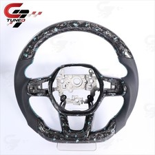 Blue Forged Carbon Fiber Steering Wheel for Honda Civic Hatchback FL1 2022-2026 picture
