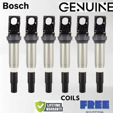 OEM NEW Bosch 6x Ignition Coils Fit 2006-13 BMW 128i 325xi 330i 528xi X3 3.0L L6 picture
