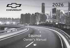 2026 Chevrolet Equinox Owners Manual User Guide Original Factory Manual picture