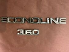 1986  Ford Econoline 350 Front R.H. Side  Fender Emblem OEM picture