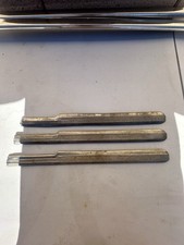 1942-1948 Chevy Fleetline Right Fender Trim Strips USED-ORIGINAL-3PIECE picture