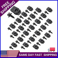 50PCS M8-1.25 30mm Fender Bolts & U Nuts Kit For GM Body picture