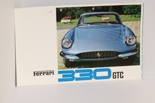 Ferrari 330 GTC Brochure ORIGINAL - 12/66 picture