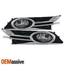 Fit 2014-2017 Honda Odyssey Bumper Fog Lights Lamps L+R w/Switch+Bulbs+Wiring picture