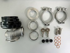 MVS 38mm External Turbo Wastegate Black - For Springs & Flange - 22PSI USA picture