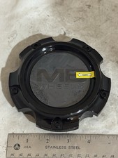 NEW MB Motoring Gloss Black Wheel Rim Hub Cover 5 Lug Cap 5372-51397 CAP5372 picture
