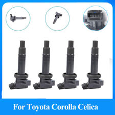 4Pcs Ignition Coil For 00-08 Toyota Corolla Celica Matrix 1.8L UF247 90919-02339 picture
