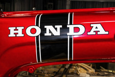 Honda CT70 K0 Decal Set 1969-1971 Black Frame Stripe Restoration picture