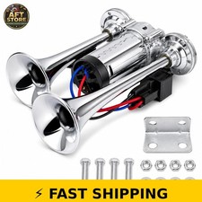 YAFAOCE 600DB Train Horn Kit with Compressor for 12V Vehicles, Silver picture