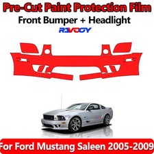 8.5Mil PreCut Front Bumper PPF Kit Film For Ford Mustang Saleen 2005-2009 picture
