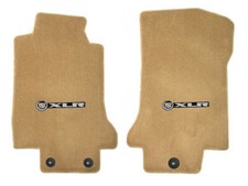 New 2004 - 2009 Shale Carpet Floor Mats Cadillac XLR Embroidered Logo Pair Set  picture