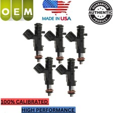 OEM 5X Bosch Fuel Injectors For 2016 Volvo S60 2.5L  l5 #0280158315 picture