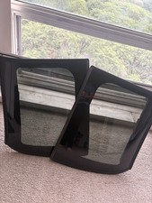 1993-2002 Chevy Camaro Pontiac Firebird Black Roof Glass T-Top Pair OEM W/ KEY picture