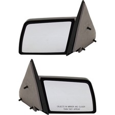 Mirrors Manual Glass Adjust For 88-99 Chevrolet K1500 91-00 C3500HD LH and RH picture