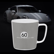 Porsche 911 Sport Classic Heritage n°60 Grey Porcelain Coffee Mug Large picture