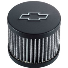 Proform Crankcase Breather Cap Round 3 Inch Diameter Push In Style Black 141-614 picture