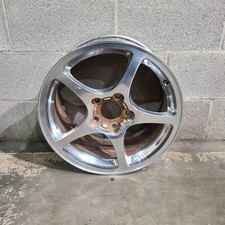 97-04 Corvette C5 Front 5 Spoke Polished Wheel 17X8.5 Oem Aa7486 picture