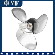 15 1/2 x 17 Stainless Outboard Boat Propeller for Suzuki 150-250 HP 15 Tooth RH picture