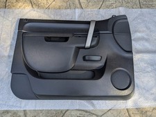 10-14 SILVERADO SIERRA FRONT DRIVER SIDE EBONY INTERIOR DOOR PANEL OEM NICE picture