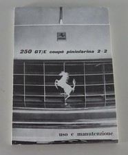 Operating Manual / Handbook Ferrari 250 GT/E Coupe Pininfarina 2+2 From 08/1961 picture