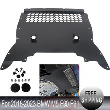Oil Cooler Skid Plate Underhood Shield For 2018-2023 BMW M5 F90 F91 F92 KD4094BK picture