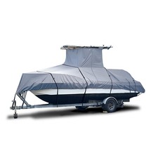 Mako 264 CC Offshore Center Console Fishing under T-Top Boat Cover heavy duty picture