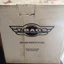 T-BAGS Backseat Bag TB9000DBB NEW Harley/Touring Weekender 18x17x12 STURGIS picture