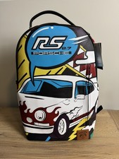 Sprayground Backpack Porsche 911 RS 2.7 Limited Rare Mint New 1972 Sold Out  picture