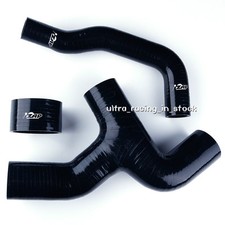 ZAP Silicone Intercooler Hose Kit Black for Subaru Forester XT 2.5L 04-08 picture