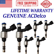 6pcs OEM ACDelco Fuel Injectors For 2010-2011 GMC, Chevrolet, Cadillac, Buick V6 picture