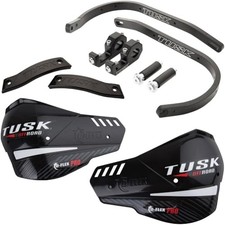 Tusk D-Flex Pro Handguards Black Bar/Black Plastics 7/8