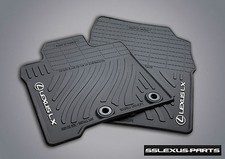 Lexus LX570 (2013-2018) ALL WEATHER FLOOR MATS OEM 5pc (Black) PT206-60120-20 picture