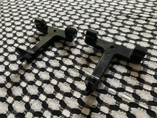 Harley Davidson 93-later Touring Genuine OEM Black Footboard Brackets 53070-00 picture