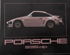 Porsche 935 DP  8”x10” Original Printing's Car Poster O/P Limited Quantities picture