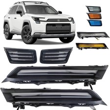 Fit for 2026 2027 Toyota RAV4 Woodland LED Upper Vent + Lower Lip DRL Lights picture
