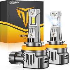 FAHREN FAHREN 2025 Brighter H11 LED Headlight Bulb 60000LM H8/H9 Low/Hi/Fog Beam picture
