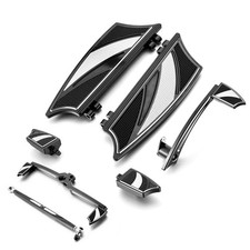 Floorboard Footpeg Shifte Brake Diamond Anodized Fit Harley Softail Deluxe 00-17 picture