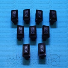 HUMMER H1 9 SWITCH LED POWER WINDOW & DOOR LOCK SWITCH SET ('92-'03) 6004185-KIT picture