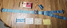 1964 Olds Oldsmobile Seat Belt 982408 NOS New Aqua Cutlass 442 Jetstar 88 F-85 picture