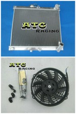Aluminum Radiator +Fan for Mazda RX7 RX-7 FC3S S4 Manual 1986-1988 56mm picture