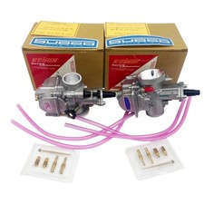 NEW 2PCS 016-144 Carbs Carburetor For Yamaha Banshee 350 Keihin PWK 28mm US picture