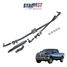 Front Tie Rod End Drag Link Steering Linkage Kit For Dodge Ram 2500 3500 2003-13 picture