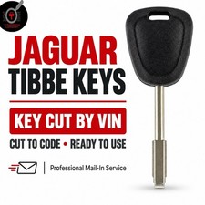 Jaguar Lost Key Replacement Key Cut By VIN Car Key Cutting Mail-In Service picture