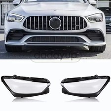 L&R Headlight Lens Cover Shell For Benz AMG GT 50 53 63 S Coupe W290 2019-2022 picture
